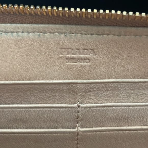 prada nappa zip around wallet - Picture 10 of 12